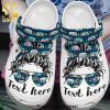 Custom Name Love Hippie Crocs Crocband Adult Clogs