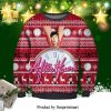 Patton Congrats On The New Job You Magnificent Bastard Knitted Ugly Christmas Sweater – Black