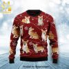 Pembroke Welsh Corgi Knitted Ugly Christmas Sweater