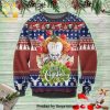 Pennywise It Horror Poster Knitted Ugly Christmas Sweater