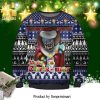 Pennywise IT Lights Horror Movie Knitted Ugly Christmas Sweater