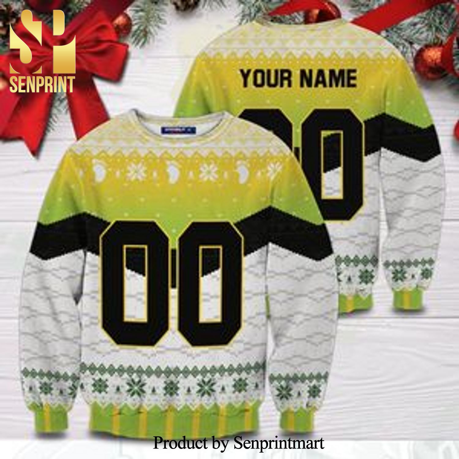 Personalized Itachiyama Haikyuu Manga Anime Knitted Ugly Christmas Sweater