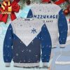 Personalized Poke Champion Uniform Manga Anime Knitted Ugly Christmas Sweater