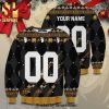 Personalized Team Nekoma Haikyuu Manga Anime Knitted Ugly Christmas Sweater