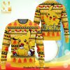 Pikachu Pokemon Anime Knitted Ugly Christmas Sweater