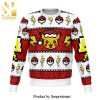 Pikachu Pokemon Anime Christmas Knitted Ugly Christmas Sweater