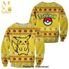 Pikachu Pokemon Logo Anime Manga Knitted Ugly Christmas Sweater