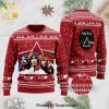 Pink Power Rangers Premium Knitted Ugly Christmas Sweater