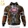 NHL Montreal Canadiens Version Halloween Concepts All Over Printed Shirt