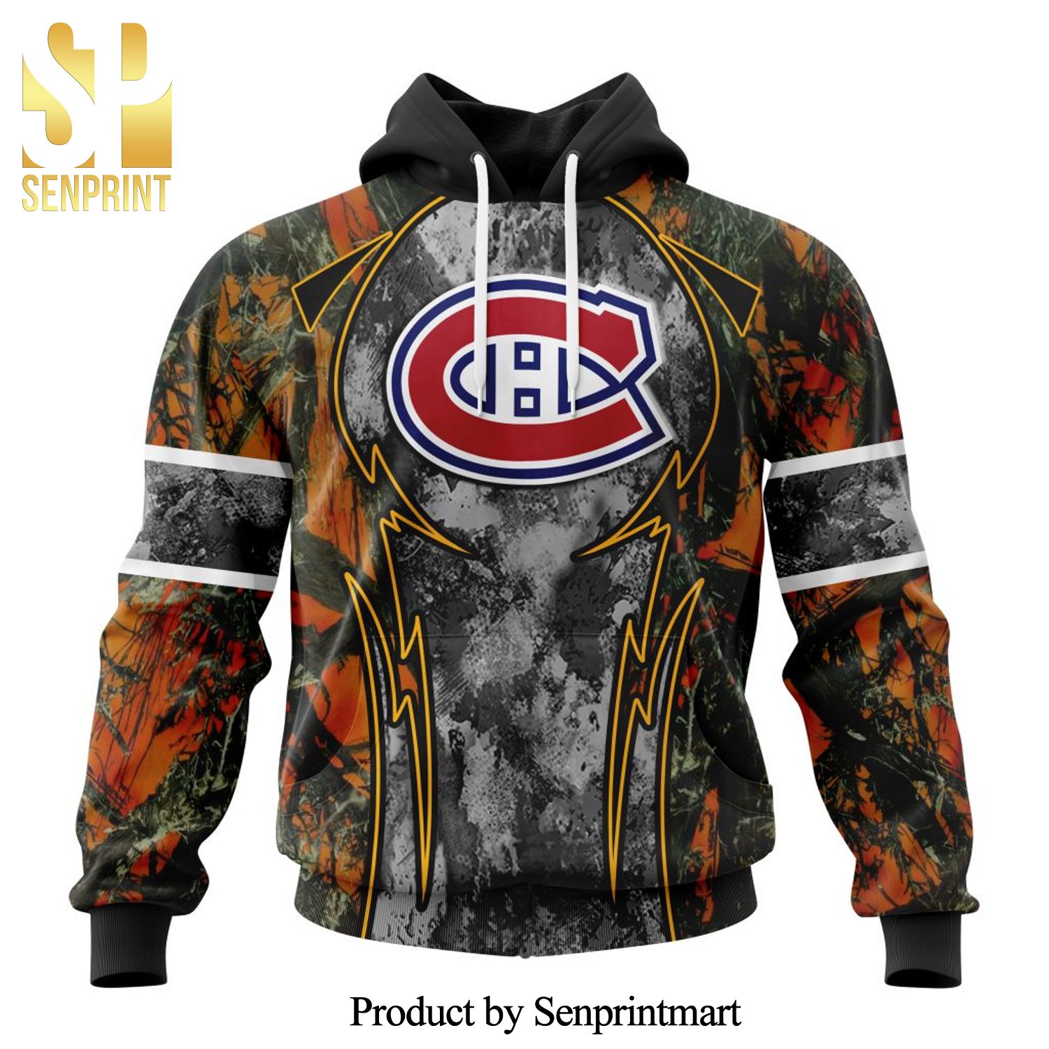 NHL Montreal Canadiens Version Camo Concepts For Hungting In Forest All Over Printed Shirt