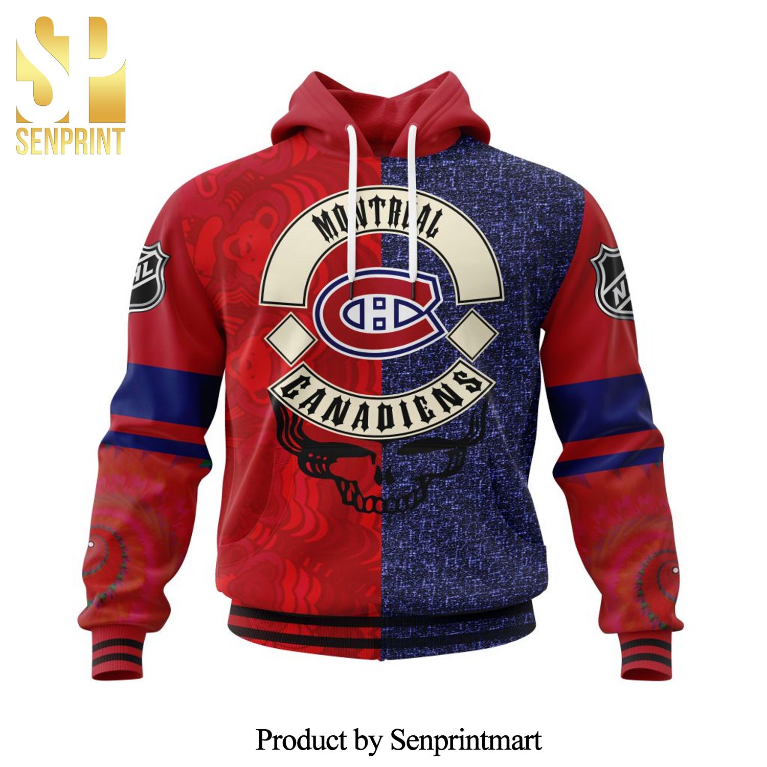 NHL Montreal Canadiens X Grateful Dead For Sport Fans All Over Printed Shirt