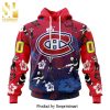 NHL Montreal Canadiens X Kiss For Sport Fans All Over Printed Shirt