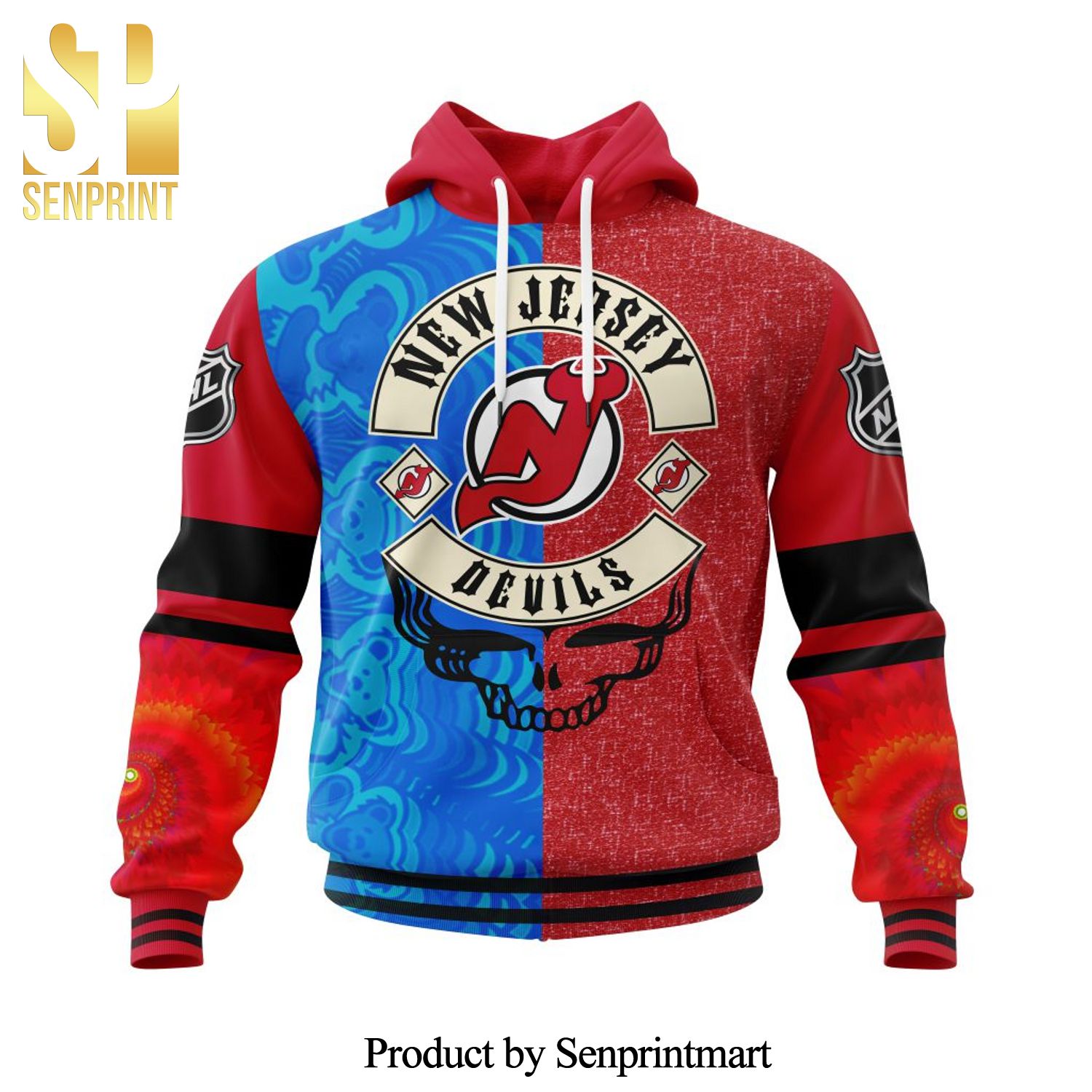 NHL New Jersey Devils X Grateful Dead For Sport Fans All Over Printed Shirt