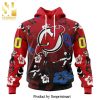 NHL New Jersey Devils X Kiss For Sport Fans All Over Printed Shirt