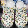 Custom Name Sea TurtleDancing Sea Turtle Gift For Lover Street Style Unisex Crocs Crocband Clog