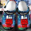 Custom name Snoopy Peanuts Full Printing Crocs Classic