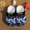 Custom Name Uchiha Sasuke Anime Full Printed Crocband Crocs