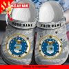 Custom Name Us Army Paint Flakes 3D Crocs Sandals