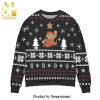 Pixel Tanjiro Kamado Demon Slayer Kimetsu no Yaiba Manga Anime Knitted Ugly Christmas Sweater