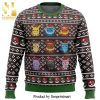 Pokemon Garchomp Manga Anime Knitted Ugly Christmas Sweater