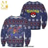 Pokemon Eeveelution Premium Manga Anime Knitted Ugly Christmas Sweater