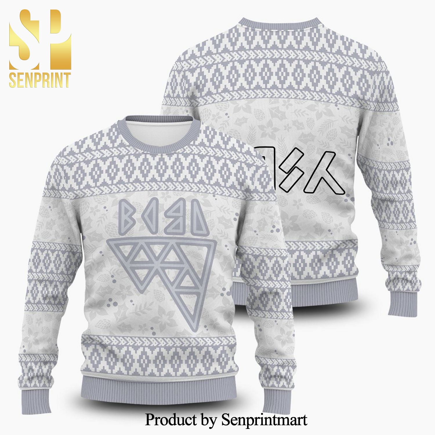 Pokemon Ice Logo Knitted Ugly Christmas Sweater Pokemon Ice Logo Knitted Ugly Christmas Sweater