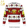 Pokemon Mimikyu Manga Anime Knitted Ugly Christmas Sweater