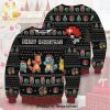 Pokemon Poison Type Manga Anime Knitted Ugly Christmas Sweater