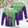 Pokemon Poison Type Uniform Manga Anime Knitted Ugly Christmas Sweater