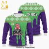 Pokemon Poison Type Manga Anime Knitted Ugly Christmas Sweater