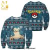 Pokemon Psychic Uniform Manga Anime Knitted Ugly Christmas Sweater