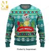 Pokemon Squirtle Premium Manga Anime Knitted Ugly Christmas Sweater