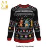 Pokemon Squirtle Premium Manga Anime Knitted Ugly Christmas Sweater