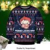 Ponyo Knitted Ugly Christmas Sweater