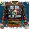 Ponyo Loves Ham Knitted Ugly Christmas Sweater