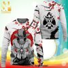 Portgas Ace One Piece Manga Anime Knitted Ugly Christmas Sweater