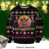 Pope Pius V Coat Of Arms Knitted Ugly Christmas Sweater