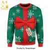 Praise The Sun Knights Knitted Ugly Christmas Sweater