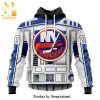 NHL New York Islanders X Black Panther Version For Father Day All Over Printed Shirt