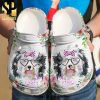 Cute Awesome Boston Terrier Floral 102 Gift For Lover Full Printed Crocs Crocband In Unisex Adult Shoes