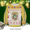 Pterodactyl Logo Mighty Morphin Power Rangers Snowflake Knitted Ugly Christmas Sweater