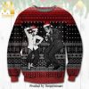 Pulp Fiction Frankenstein Knitted Ugly Christmas Sweater