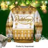 Rad Game Knitted Ugly Christmas Sweater – Red