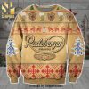 Radeberger Pilsner Beer Pine Tree Knitted Ugly Christmas Sweater