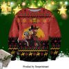 Red Dawn Poster Knitted Ugly Christmas Sweater