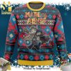 Reinbeer Budweiser Knitted Ugly Christmas Sweater