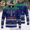 Rei X Asuka Neon Genesis Evangelion Manga Anime Knitted Ugly Christmas Sweater