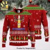 Reinbeer Corona Extra Beer Knitted Ugly Christmas Sweater