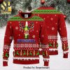 Reindeer Knitted Ugly Christmas Sweater