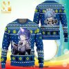 Reindeer Luffy One Piece Manga Anime Knitted Ugly Christmas Sweater